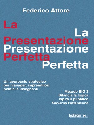 cover image of La presentazione perfetta